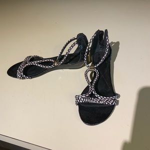 Isola Black Sandals
